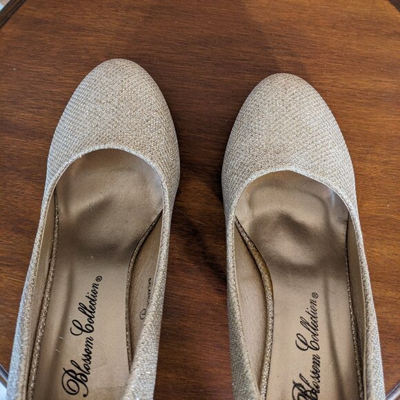 De Blossom Sparkle Pumps (like new) - Picture 3 of 6